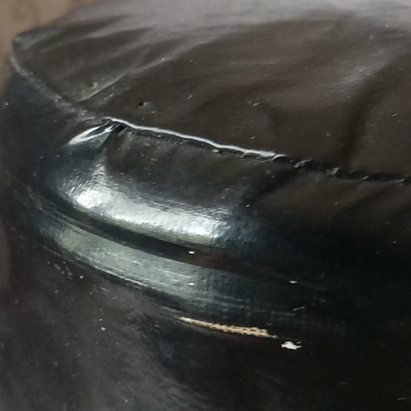 Vintage childrens folk art boho nursery rhyme hassock hand painted - Picture 10 of 13